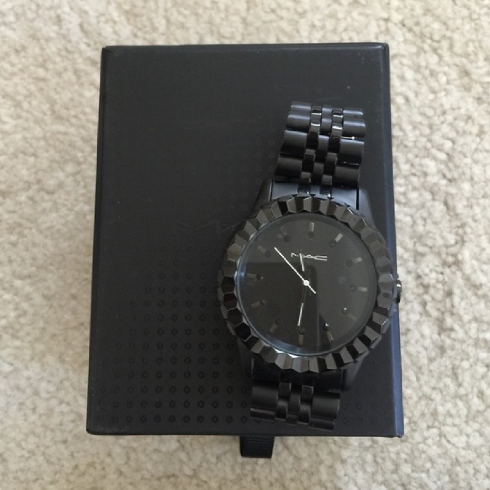 Mac Cosmetics Black Matte Watch